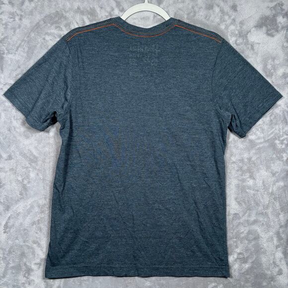 Howler Bros Monkey Graphic T-Shirt Heather Gray Blue Size Small - Picture 3 of 6